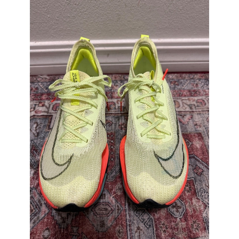 Nike Air Zoom Alphafly Next Barely green Running Shoes CZ1514-700 Mens 9